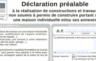 La déclaration préalable aux travaux