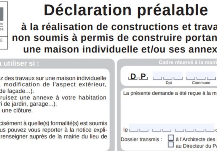 La déclaration préalable aux travaux