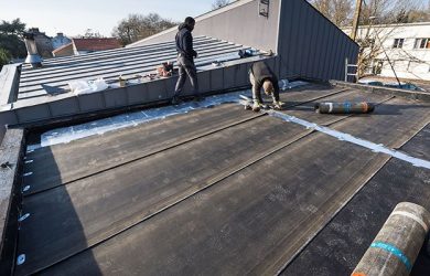 toit terrasse étanchéité au bitume