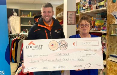 ED Ouest Couverture soutient le Secours Populaire