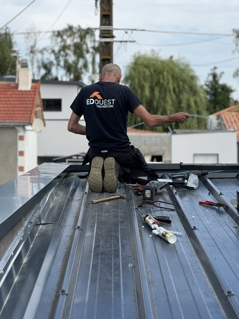 couvreur toiture bac acier