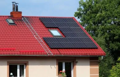 reparation fuite sous panneau solaire